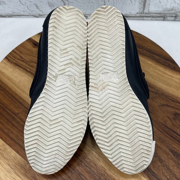 Nike Cortez 72 SL Black Ivory Womens 8.5 Leather Sneakers Shoes 881205-001 - Picture 11 of 13